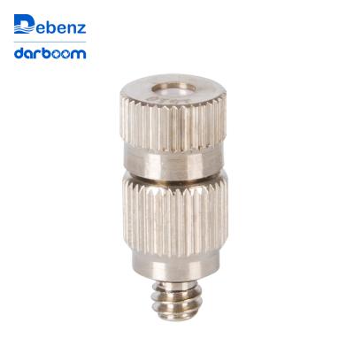 China Flat Water Mist Fan Outdoor High Quality Brass Spray Nozzle for sale