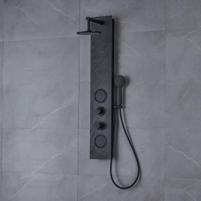 China High Quality Luxury Wall Mounted Thermostatic Faucets Vaguel Shower Panel System for sale