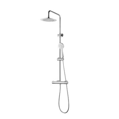 China Modern Thermostatic Stainless Steel Wall Mounted Shower for sale