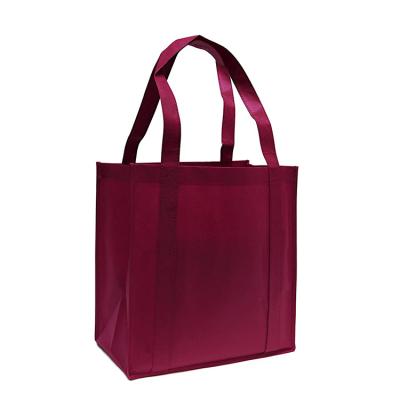 China Reusable Shopping Grocery Shopping PP Handled Storage Custom Tote Packaging Non Woven Bag for sale