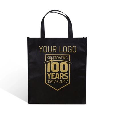 China New Arrival Custom Logo Cheap Reusable Eco Tote Bag Handled Promotional Non Woven Tote Bag Storage Bag for sale