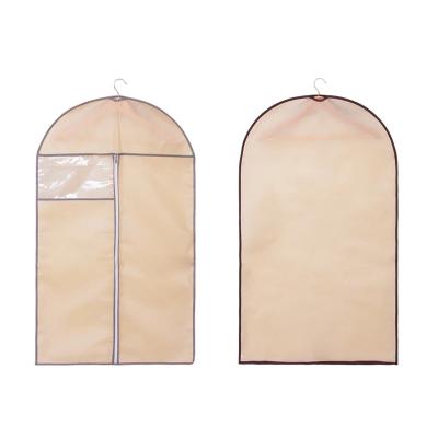 China Luxury Portable Custom Wholesale Non Woven Printed Garment Bag Foldable With Zipper for sale