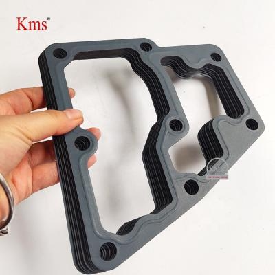 China 3893692 Asbestos Free Composite Panel KMS Panel Gasket Truck qsm11 Engine Repair Parts Support Gasket for sale