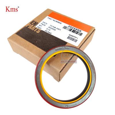 China Construction machinery engine parts KMS 4bt oil seal factory 4BT truck engine parts front crankshaft seal 3935959 3935959 for sale