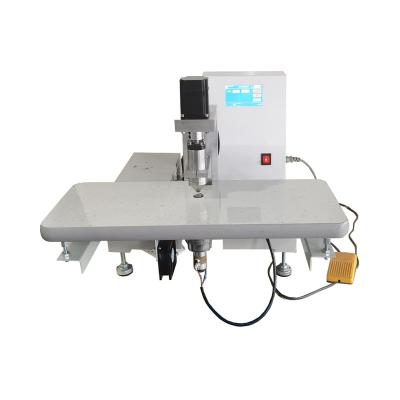 China Face Mask Maker Compact Semi-automatic Face Lace Welding Welding Machine for sale