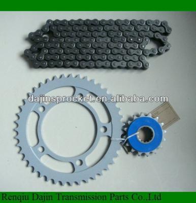 China 45 1045# sprocket motorcycle gear steel standard high quality A3 steel sprocket for yamahas rx100 for sale