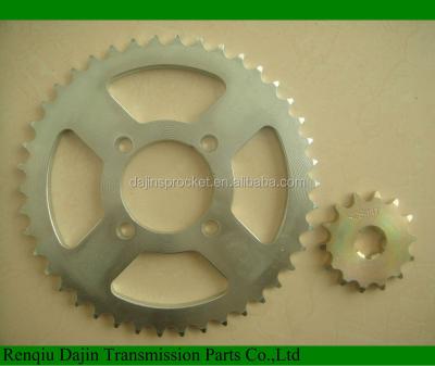 China Dajin 45 Steel A3 Chain Sprocket 1023/Motorcycle Spare Parts Motorcycle Part/Motorcycle Parts For Honda for sale