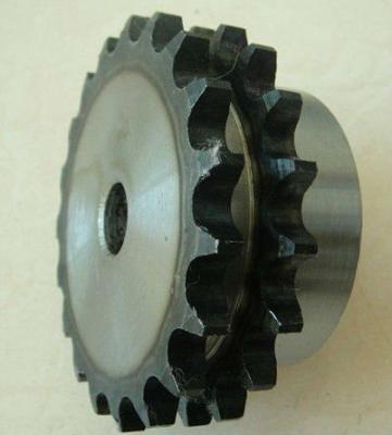 China Keyway & Set Screw Roller Industrial Chain Sprocket for sale