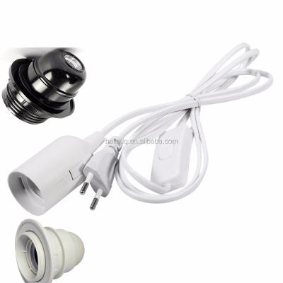 China Lighting E27 Lamp Rope VDE Approval Power Cord for sale