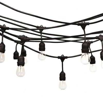 China High Quality Festival Daytime Yuyao Low Voltage Powered Led Hanging String Lights With Screw In Bulbs Serial for sale