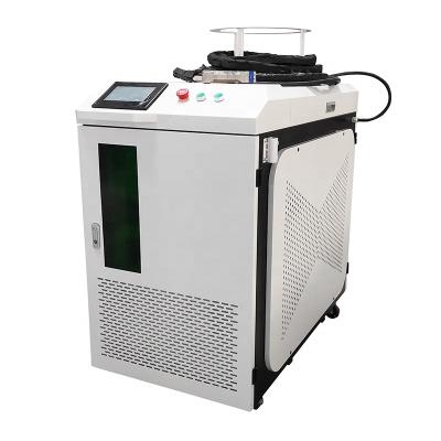 China Stainless Steel Easy Operate Handheld Laser Cleaning 1000w 1500w Fiber Laser Remover Paint Rust Removal for sale