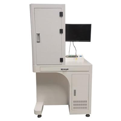 China Air Cooled Laser Marking Machine 50W Max Laser Source With Protector Cover And Computer for sale