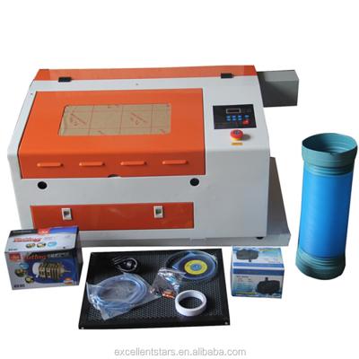 China Laser Engraving Factory Price CO2 Laser Engraver TS3040/4030 With Support Coredraw Red-dot Sensor for sale