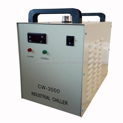 China 2017 industrial refrigerator 220W water chiller for laser engraving machine CW3000 CW5000 CW3000 water chiller water chiller for sale