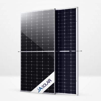 China JA JAM54S30 390W 395W 400W 405W 410W 415W solar panel ja solar 400w JAM54S30-400MR JAM54S30-405MR black view solar panel in stock 2015*996*35mm for sale