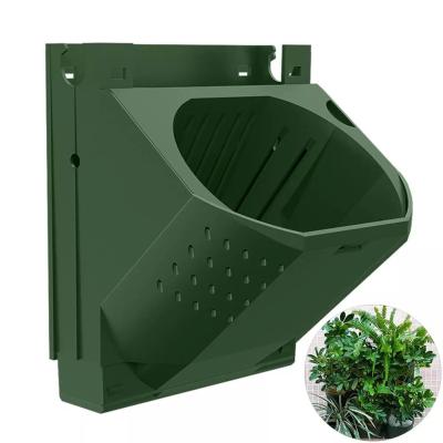 China Modern Wall Mounted Indoor Balcony Flower Pot Outdoor Garden Hanging Vertical Hydroponic Planting System Planting System for sale