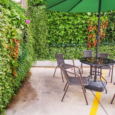 China Simply Artificial Indoor Outdoor Wall Decoration Flower Wall Background Plant Plant Grass Artificial Grass Te koop