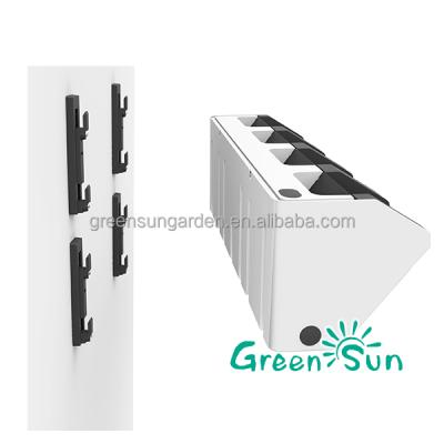 중국 GreenSun Hydroponic Green Wall Self Watering Vertical Planter Grow System Vertical Tower Garden Green Wall System 판매용