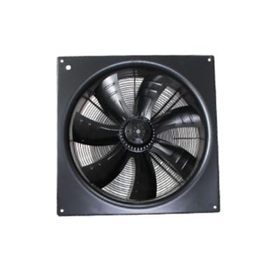 China Hotels 350mm Square Plate With Axial Inlet Ring AC Fan Motor for sale