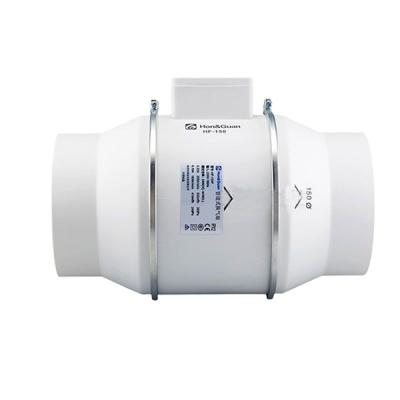 China HF-150P Hotels Plastic Integrated Axial Duct Fan Low Noise Ventilation Fan for sale