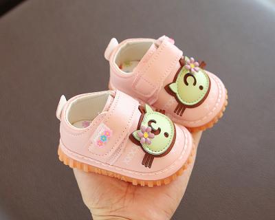 China Breathable Simple Solid Cute Animal Baby Shoes Baby Walking Shoes for sale