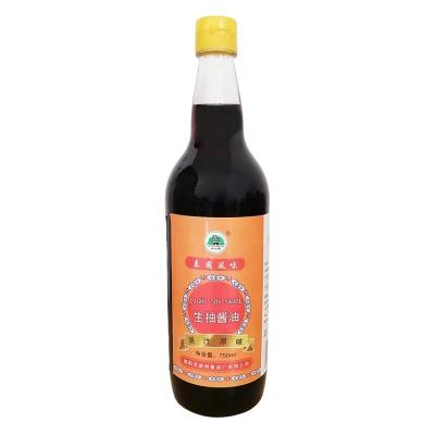 China Liquid Food Best Price Seasoning Food Dipping Soy Sauce Seasoning Light 750ml On Sale for sale