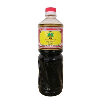 China Cooking or Dipping Food Turkey Market Soybean Seasoning 1000ml Soy Sauce Wholesale for sale