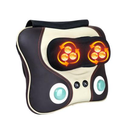 China Relieve Body Pressure Shiatsu Cushion Massager, Car Home Entspannungs Massage Pillow Heated Hot Sale for sale