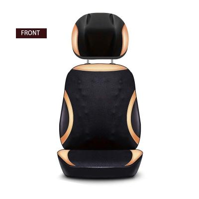 China Relieve Body Pressure Multifunctional Neck Massager Shiatsu Kneading Body Full Vibrating Car Seat Back Massager Cushion for sale