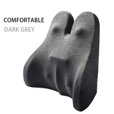 China Relieve Body Pressure Manufacturing Solid Color Polyester Massage Pillow Wholesale Car And Shiatsu Massager Home Cordless Kneading Cushion for sale