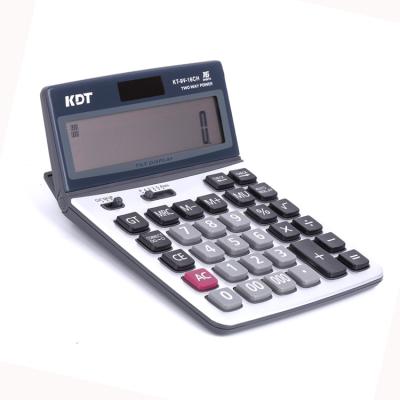 China Kt-9V-16Ch Auto Replay Dual Power 16 Digits Calculator Large LCD Display Smart Calculator for sale