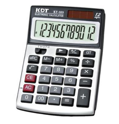 China 12 Digit Calculator 12 Digit Cost Function Graphing Calculator KT-323 for sale