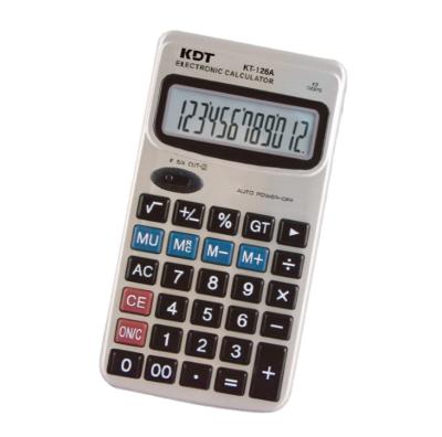 China High Quality 12 Digits Solar Powered Calculator Small Office Desktop Calculator Digits Calculadora 12 for sale