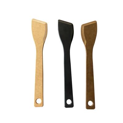 China New Durable Rust Proof Dishwasher Safe Woodgrain Home Kitchen Scoop Dining Cooking Tools for sale