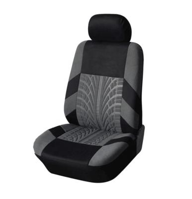 China Brief & Universal Car Seat Cover Single Color Customized Seat Cover Car Sports Craft Tire Pattern Special Seat Cover for sale