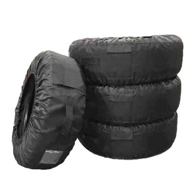 China High Quality UV Waterproof/Dustproof/ANTI Car Spare Tire Storage Bag In Oxford And Polyester for sale