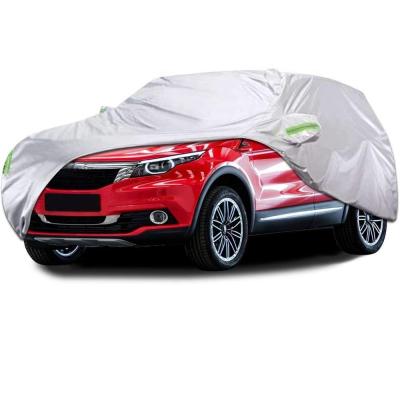 China Portable SUV Car Body Cover Waterproof UV Protection Waterproof Snow Cover for sale