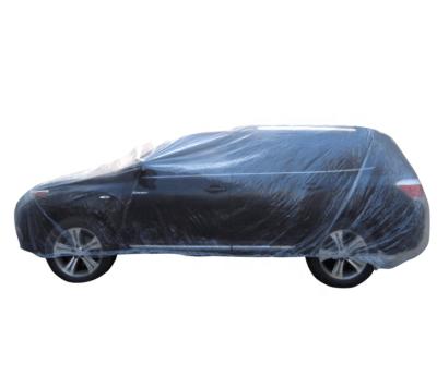 China Rainproof Car Covers Garage Protective Disposable Car Cover For Car Body for sale