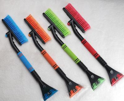 China Car Care Wholesale Amazon Sun Car Snow Clearance Brush Stretch Car Snow Brush Removal Ice Scraper Car Snow Brush Cleaning Removal With Car Care Scraper ice cream for sale