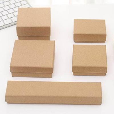 China Custom Kraft Paper Box Jewelry Box Packing Box for sale