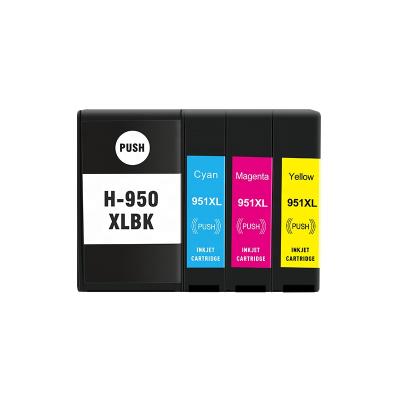 China Wholesale COMPATIBLE 950xl 951xl ink cartridge compatible use in Officejet pro 251dw 276dw 8100 8600 printers quality guarantee for sale