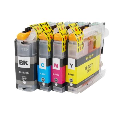 China Compatible patent COMPATIBLE for brother LC263 lc261 printer ink cartridge use in MFC-J480DW/DCP-J562DW/MFCJ680DW/MFCJ880DW for sale