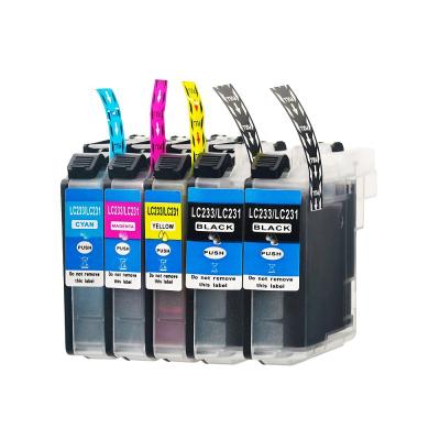 China Replacement Quality COMPATIBLE Printer Ink Cartridge LC233 LC231 For Brother Use DCP-J562DW/MFC-J480DW/MFC-J680DW/MFC-J880DW for sale