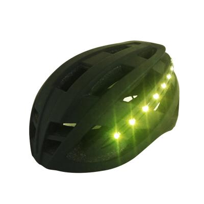 China Turn Signal LED Smart Bike Cycling Remote Control Helmet for sale