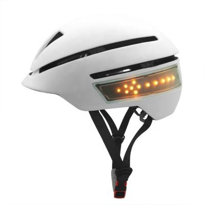 China Road Cycling Signal Rechargeable Electric City Helmet eith LED Bike Smart Cycling LED Cycling Helmet for sale