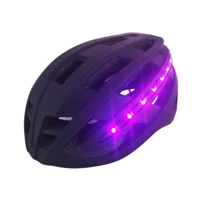 China Road Cycling Smart LED Light Helmet Road Bike Helmets With Lighting System For Adults for sale