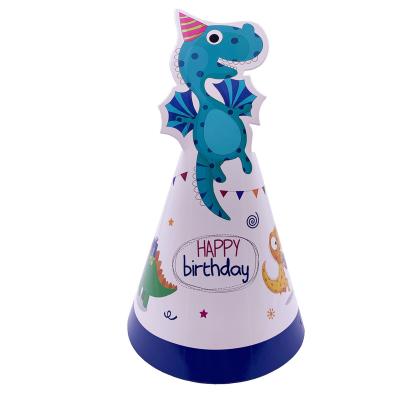 China New Dinosaur Theme Party Set Decorative Paper Cup Disposable Paper Cup Maker Set Party Paper Supplies for sale