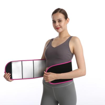 China Custom Logo Slim Body Back Support Slim Body Fitness Sweat Belt Weight Loss Back Support Neoprene Waist Trainer For Women Men for sale