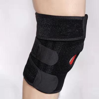 China Neoprene Sports Knee Brace Non-Slip Wrap Adjustable Shock Absorption Knee Pad for sale