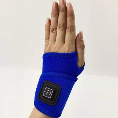 China Electric Wrist Band Heater Wrist Brace Neoprene Fast Heating Electric Wrast Tie Hand Wrist Heater Pad for sale